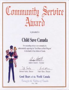 childsave-community-service-award